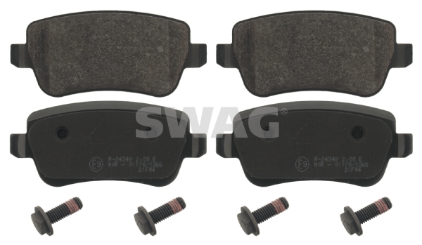 Kit pastiglie freno, Freno a disco - 70 91 6852 SWAG